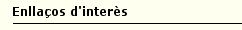 Enlla�os d'Inter�s