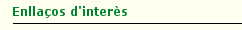 Enlla�os d'Inter�s