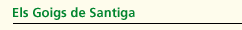 Els Goigs de Santiga 