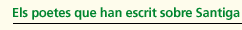 Els poetes que han escrit sobre Santiga